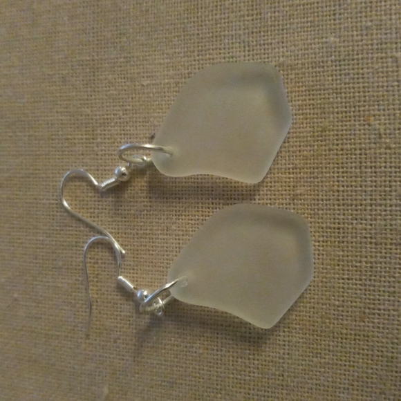 Hand Crafted Jewelry - $12 Sea Glass Earrings